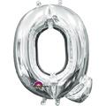 Anagram 16 in. Letter Q Silver Supershape Foil Balloon 78491